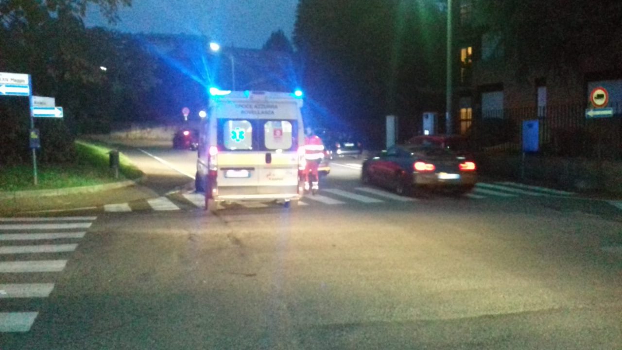 Incidente a Cantù in via Alciato