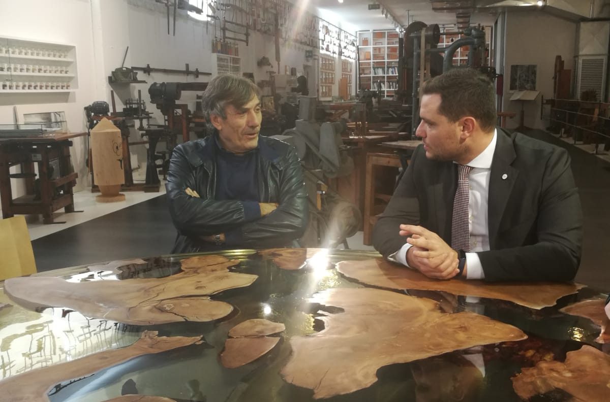 Currò in visita nelle aziende del territorio: “Serve sburocratizzazione”