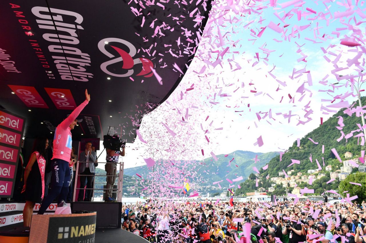 Giro d’Italia 2020 torna a Como per la tappa più lunga della prossima edizione