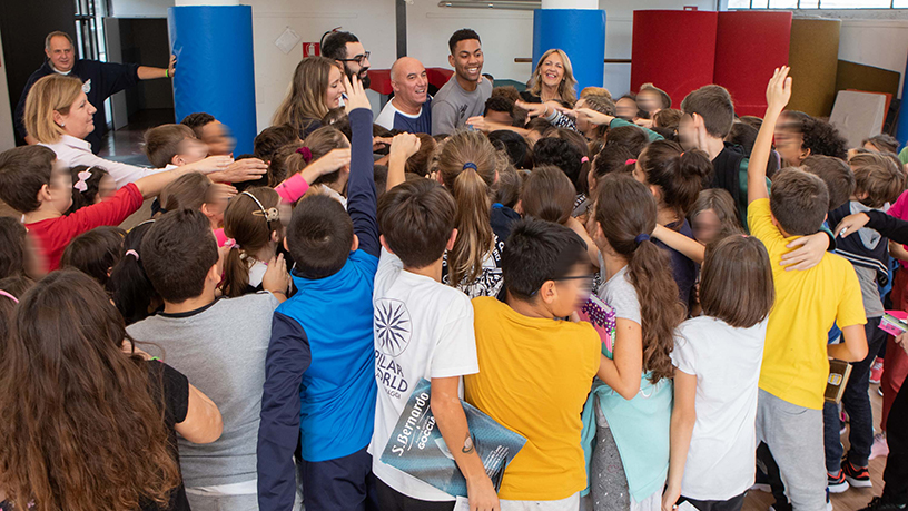 La Pallacanestro Cantù entra nelle scuole