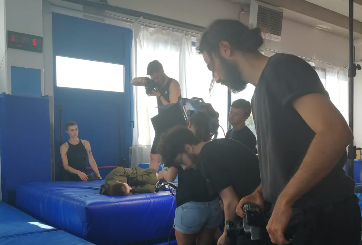 Vogue ad Albese con Cassano: ha scelto la palestra Gioy per un servizio fotografico
