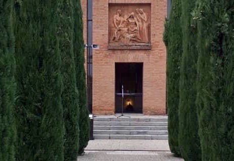 Lavori al cimitero di Uggiate Trevano