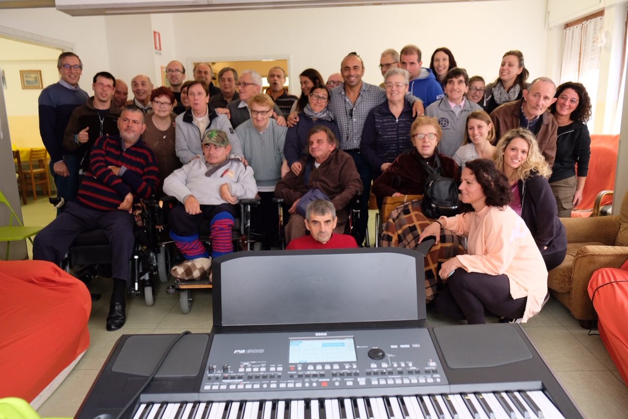 Fabio Perversi dei Matia Bazar ospite di Arca 88 a Olgiate Comasco