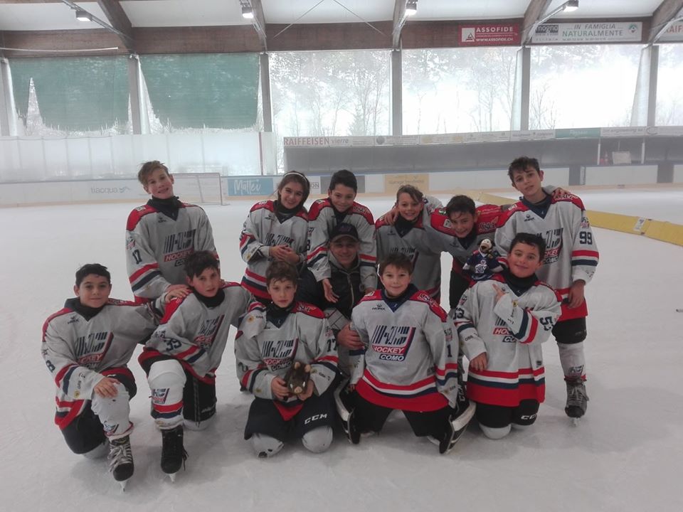 Hockey Como under09 lariani vincenti a Milano