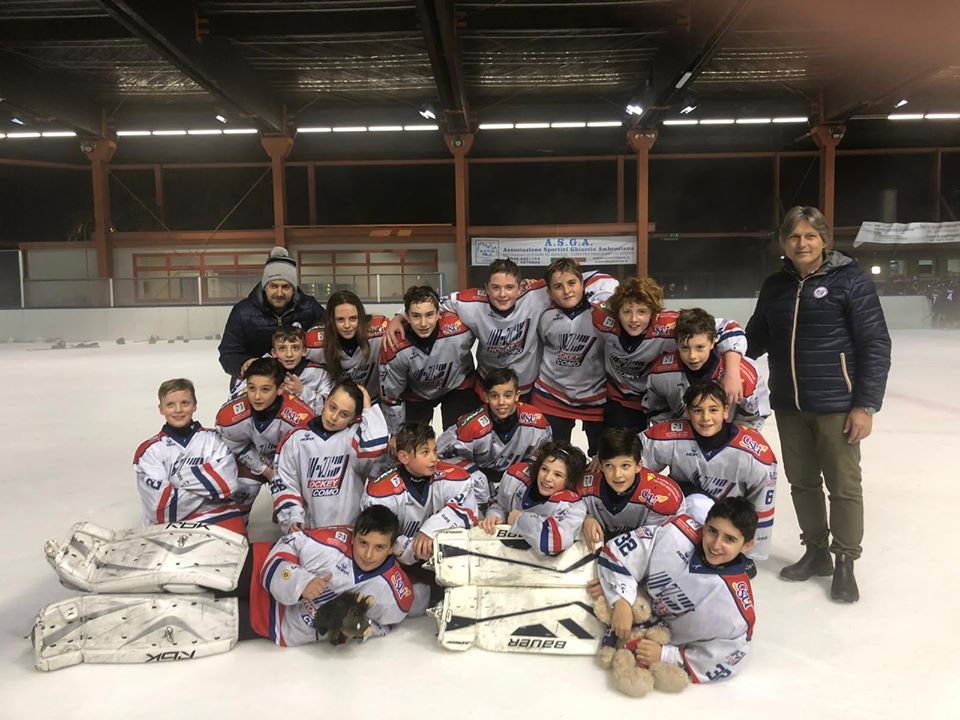 Hockey Como prima sconfitta per gli U13 nel campionato Interregionale