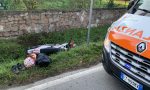 Incidente in moto ad Appiano, giovane trasportato in ospedale FOTO  e VIDEO