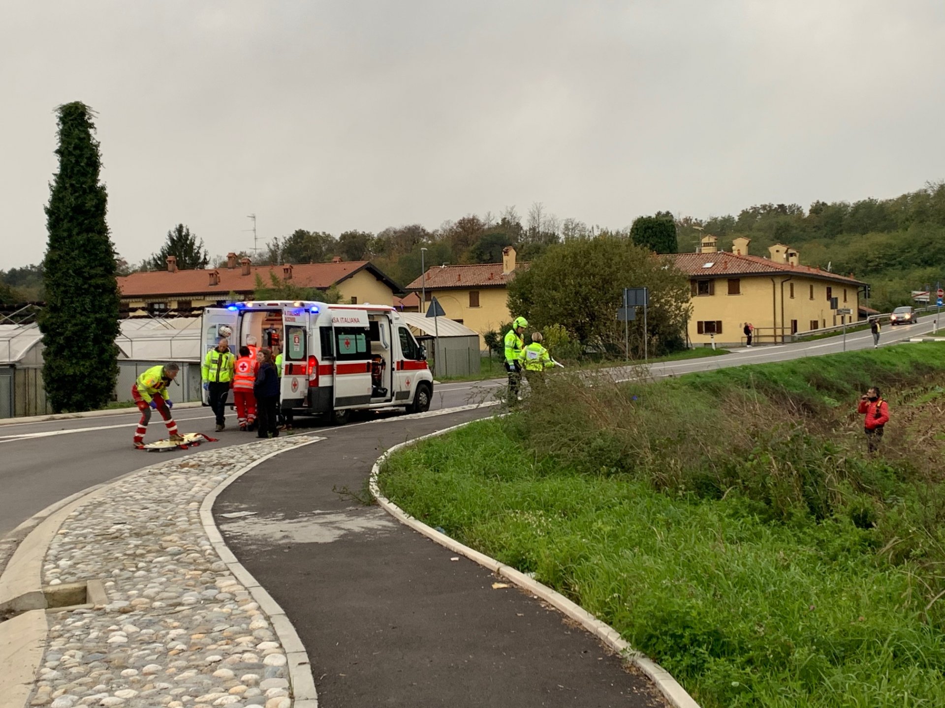 Ragazzina investita a Lurate Caccivio