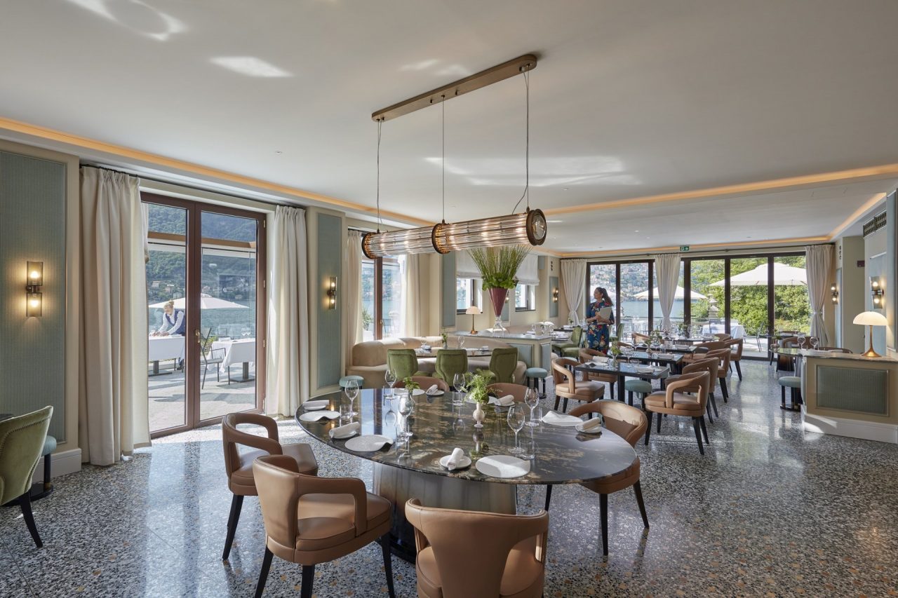 Tra le new entry nelle Stelle Michelin c’è il ristorante “L˜Aria” di Blevio