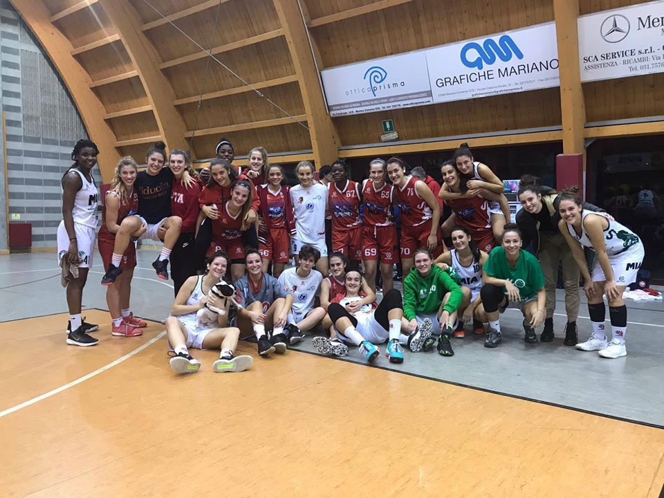 Basket femminile la Mia perde in casa il derby con Costa