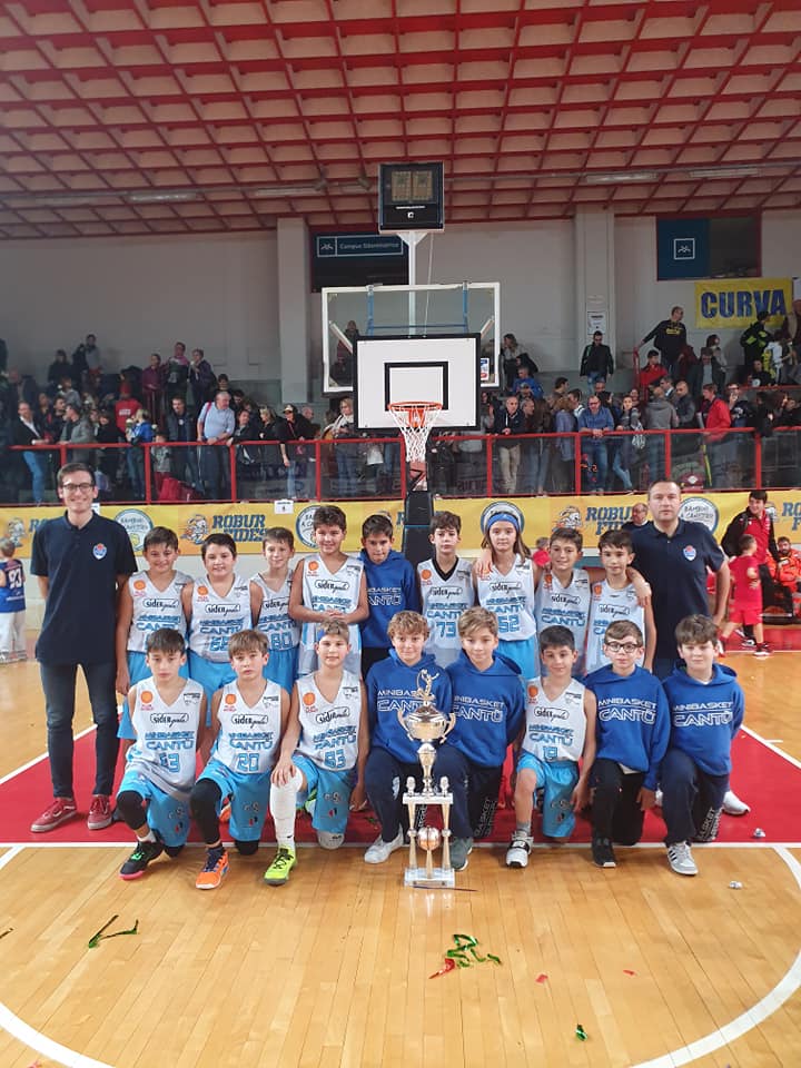 Progetto Giovani Cantù Gli Aquilotti vincono il 5° Bambini a canestro
