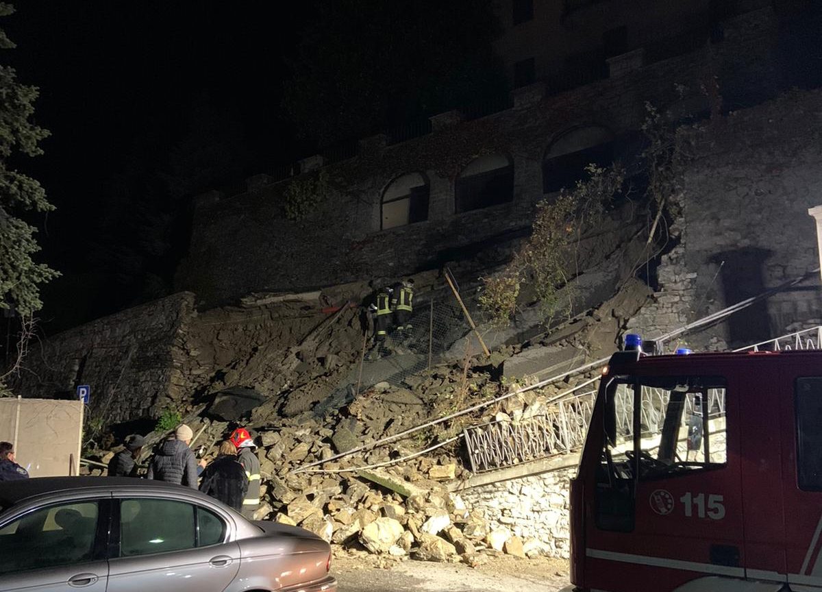 Frana a Cernobbio, la viabilità alternativa per i residenti e il servizio navetta