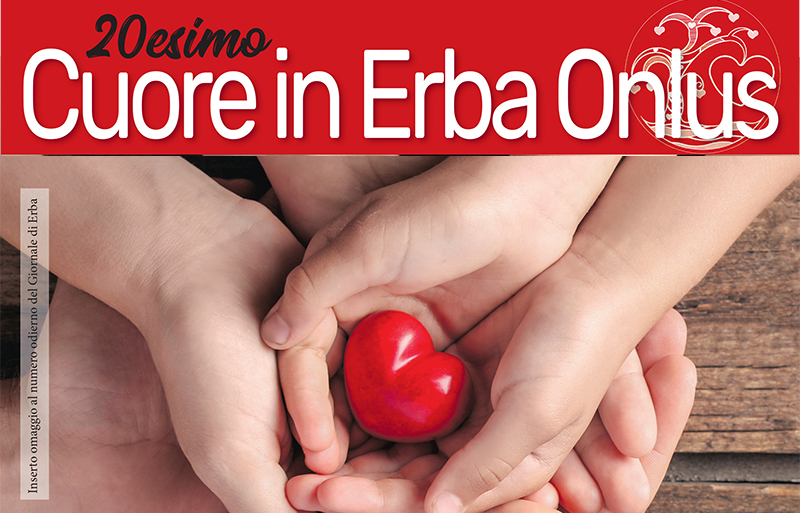 Per i lettori del Giornale di Erba il numero speciale di CuoreInErba Onlus