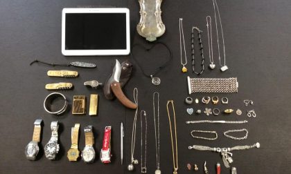Arrestato ladro ma la refurtiva di chi é? Proprietari cercansi