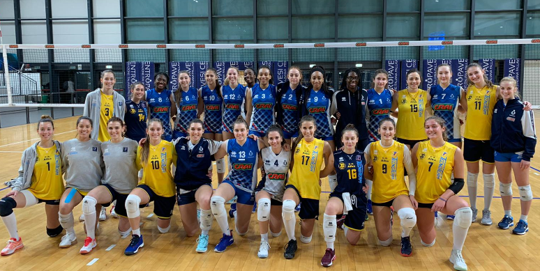 Albese Volley Tecnoteam bella amichevole con il Club Italia