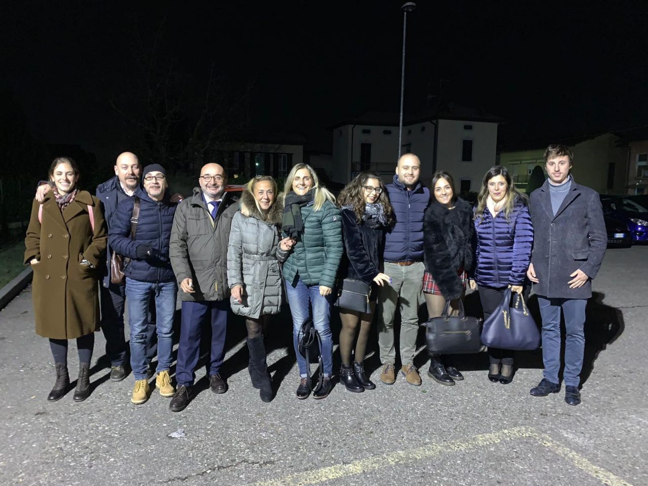 Cena di Natale condivisa da una decina di commercianti olgiatesi