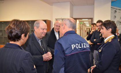 Il Vescovo in Questura per gli auguri di Natale