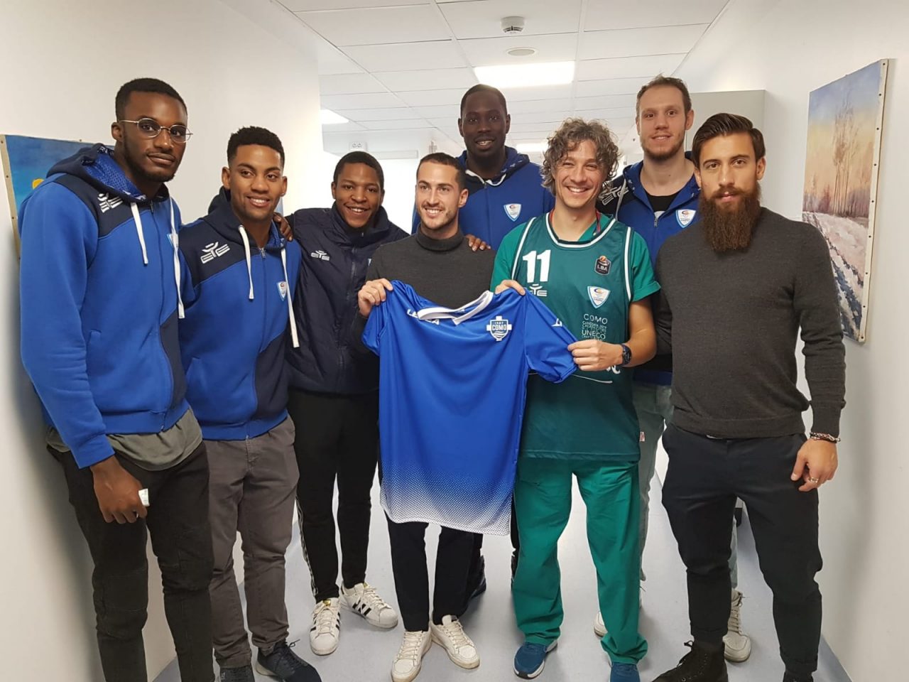 Pallacanestro Cantù e Calcio Como insieme al Centro Maria Letizia Verga