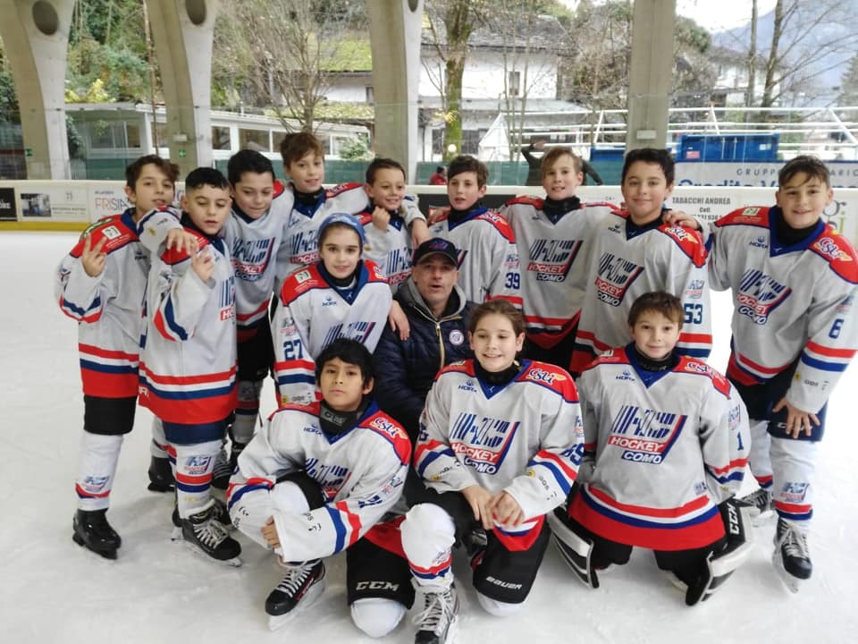 Hockey Como Under11 protagonisti vincenti a Chiavenna