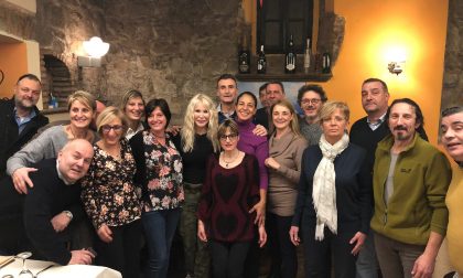 Ivana Spagna alla cena dei coscritti di Grandate