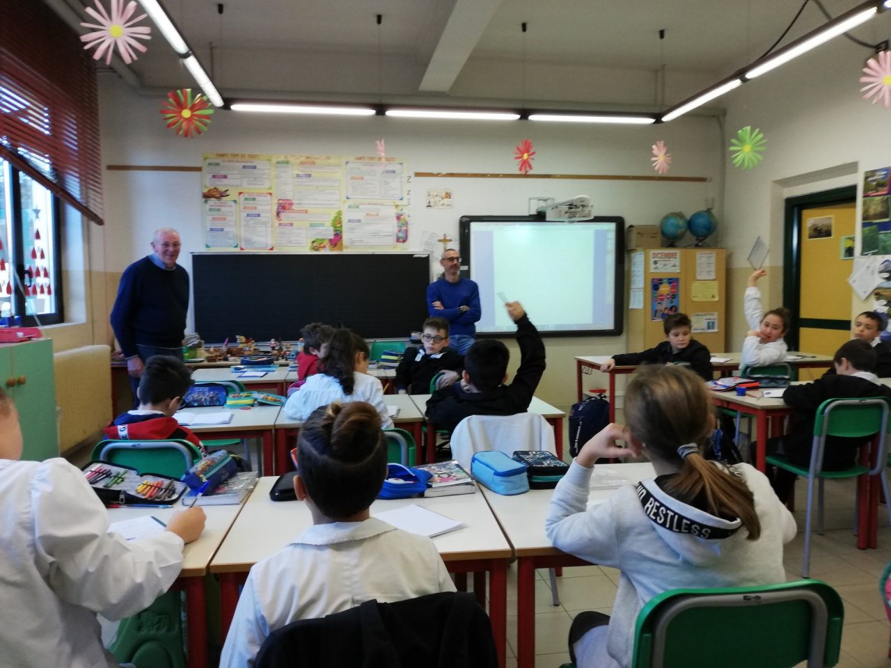 Scuola Novedrate: la prima intervista dei piccoli giornalisti