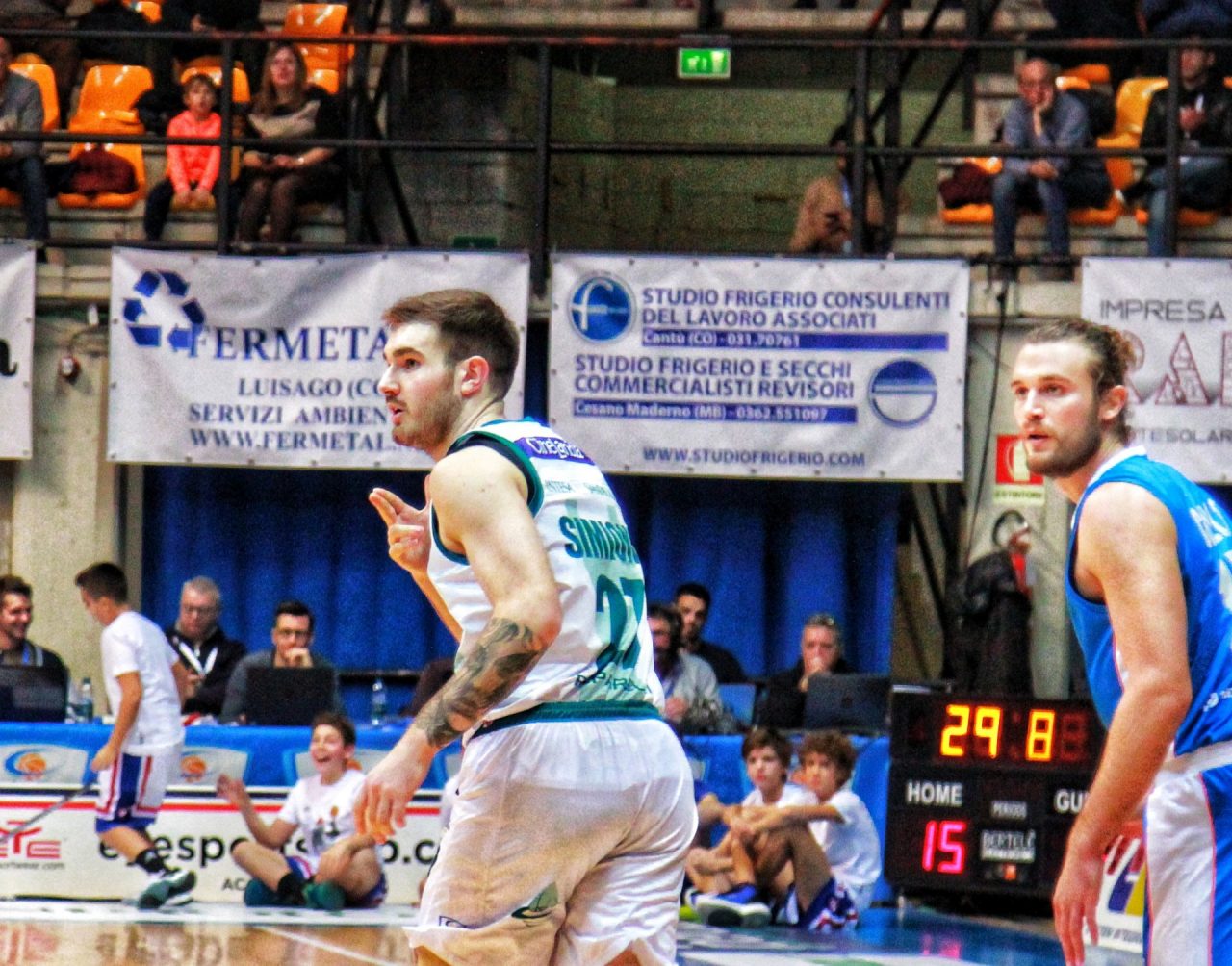 Pallacanestro Cantù arriva il poker di vittorie