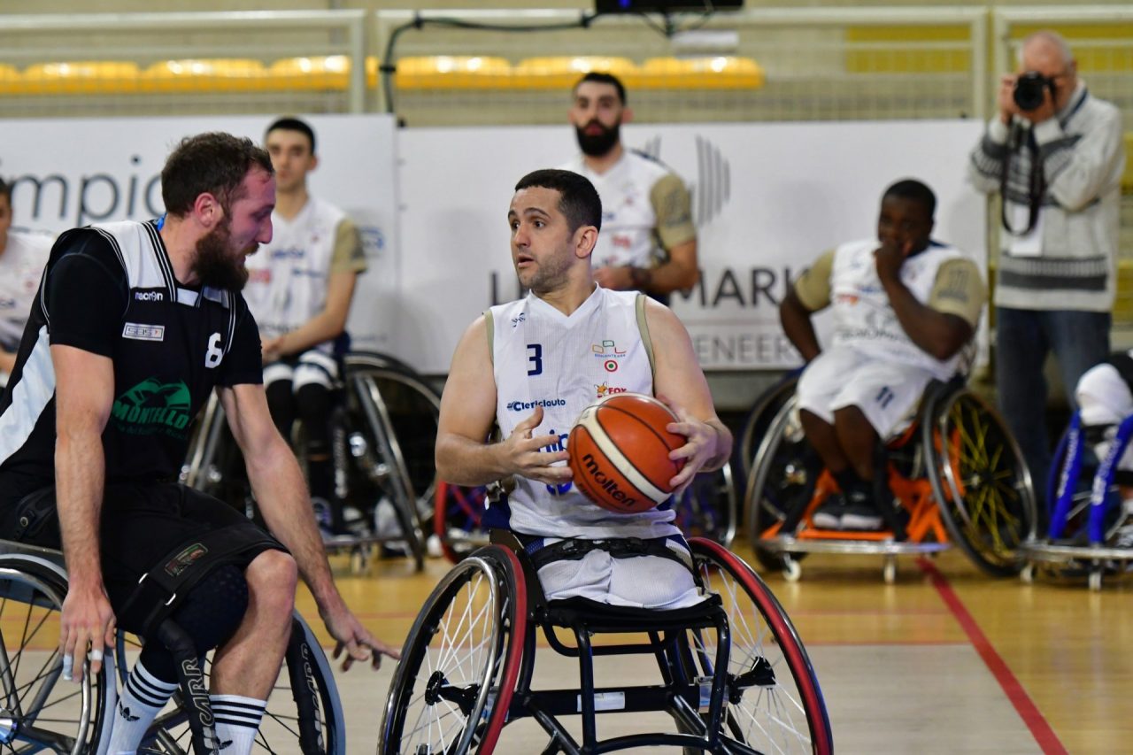 UnipolSai vince il derby di basket in carrozzina