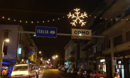 Via Bellinzona si veste a festa grazie ai commercianti FOTO