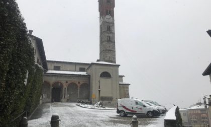 Ecco la neve nel Comasco FOTO
