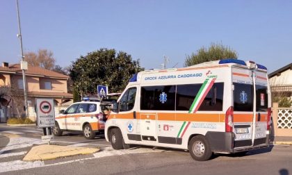 Ciclista investito, soccorso in codice giallo