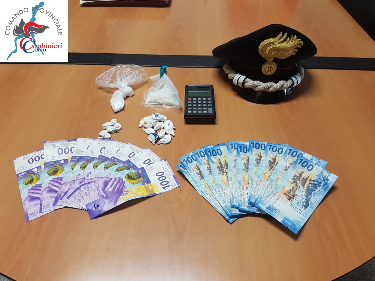 Operazione antidroga a Campione d’Italia: due denunciati