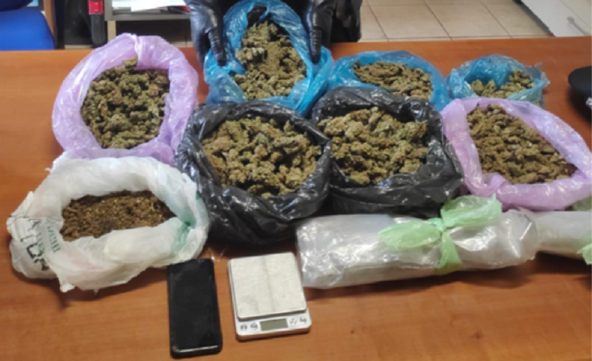 Arrestato spacciatore a Lomazzo, nascondeva 2 chili di marjuana