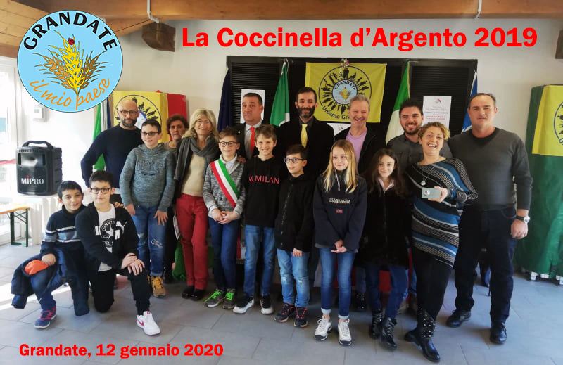 Coccinella d’argento a Grandate: ecco tutti i premiati