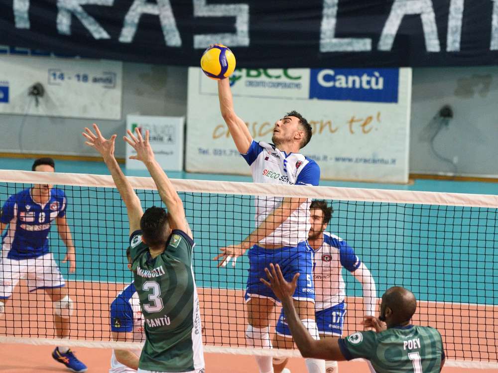 Pool Libertas Cantù sconfitta 3-1 da Ortona
