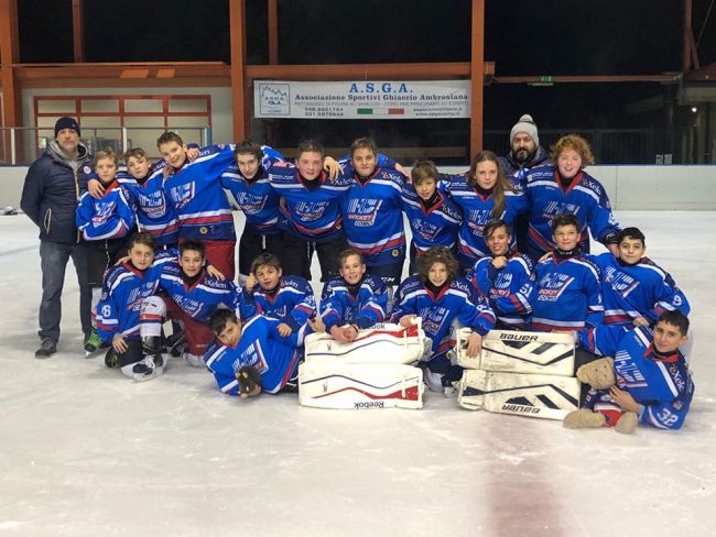 Hockey Como U13 bene contro i Bulldogs