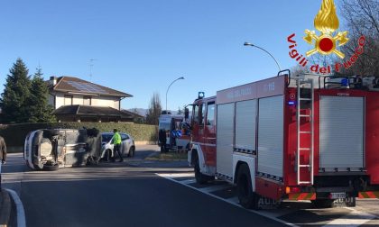 Incidente a Inverigo in via Trieste ferito un 39enne