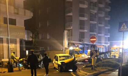 Incidente stradale a Portichetto: due feriti SIRENE DI NOTTE