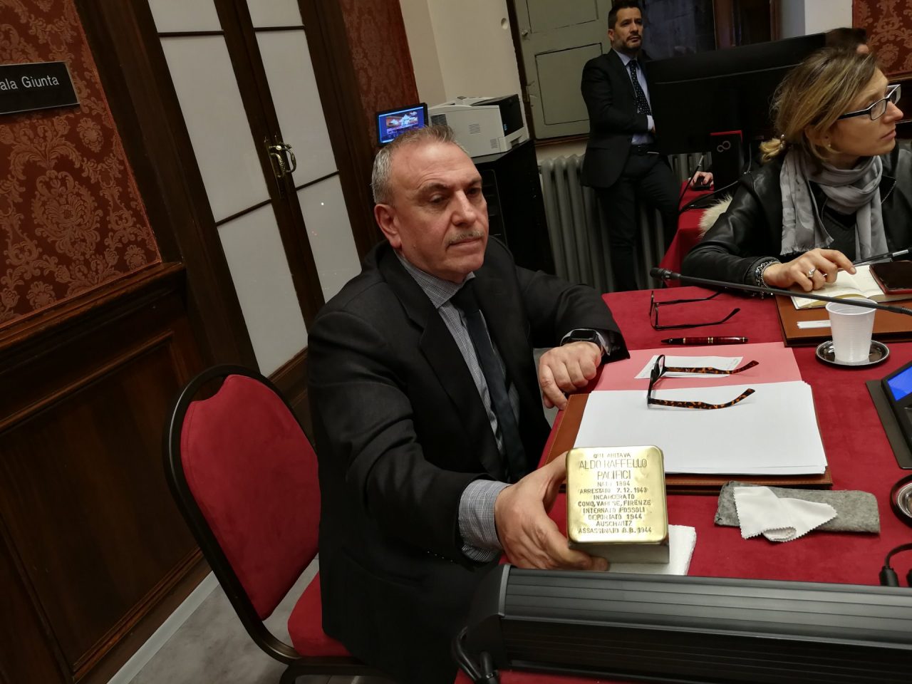 A Como una pietra d’inciampo per Aldo Pacifici nel Giorno della Memoria