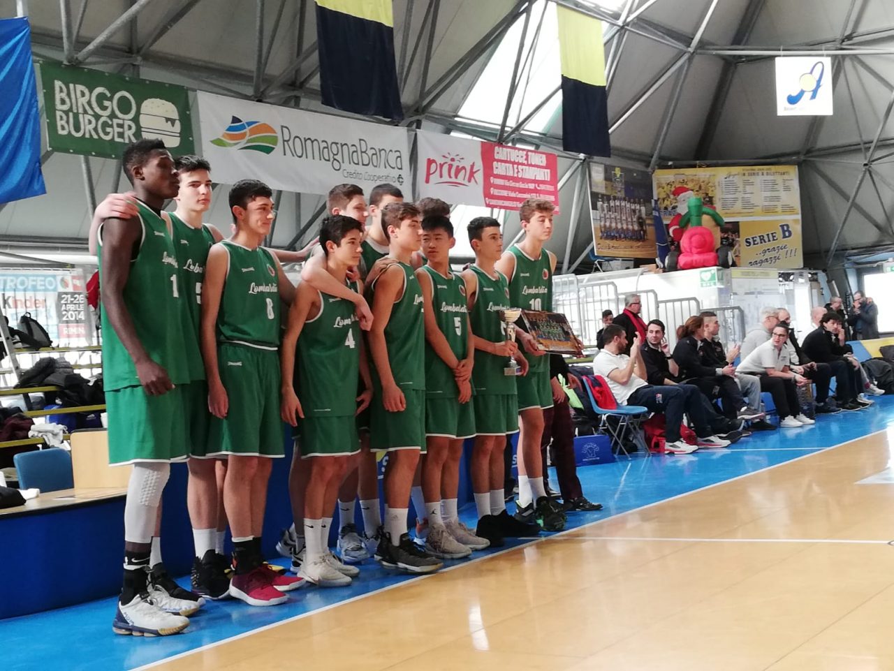 Basket giovanile Lombardia seconda al Fabbri