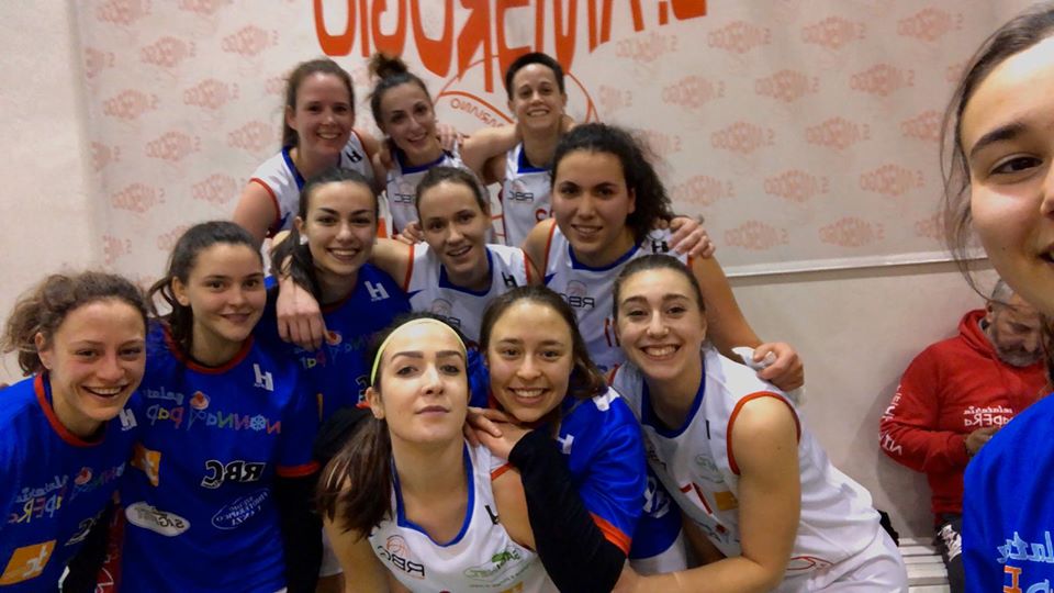 Basket femminile Colpaccio Mariano che stoppa la capolista Valmadrera