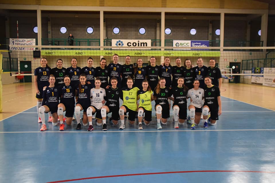 Albese Volley per la Tecnoteam utile test a Offanengo