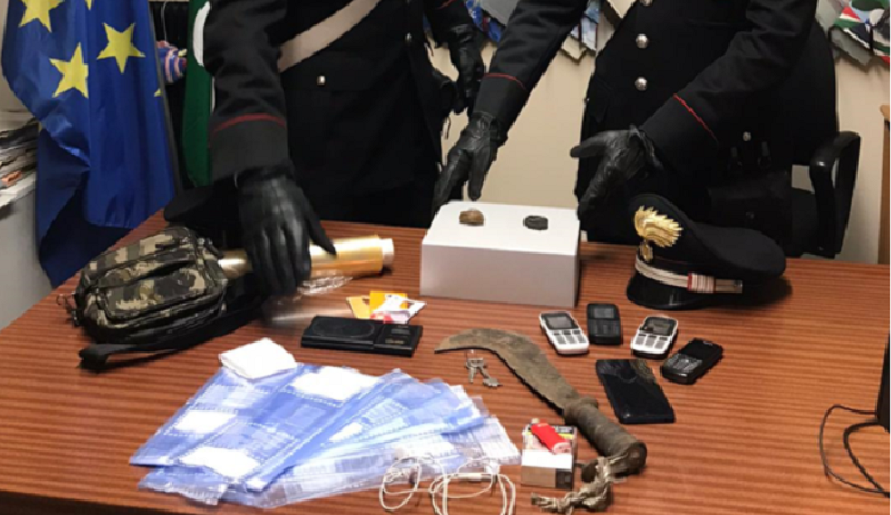 Due arresti per droga al Parco Pineta