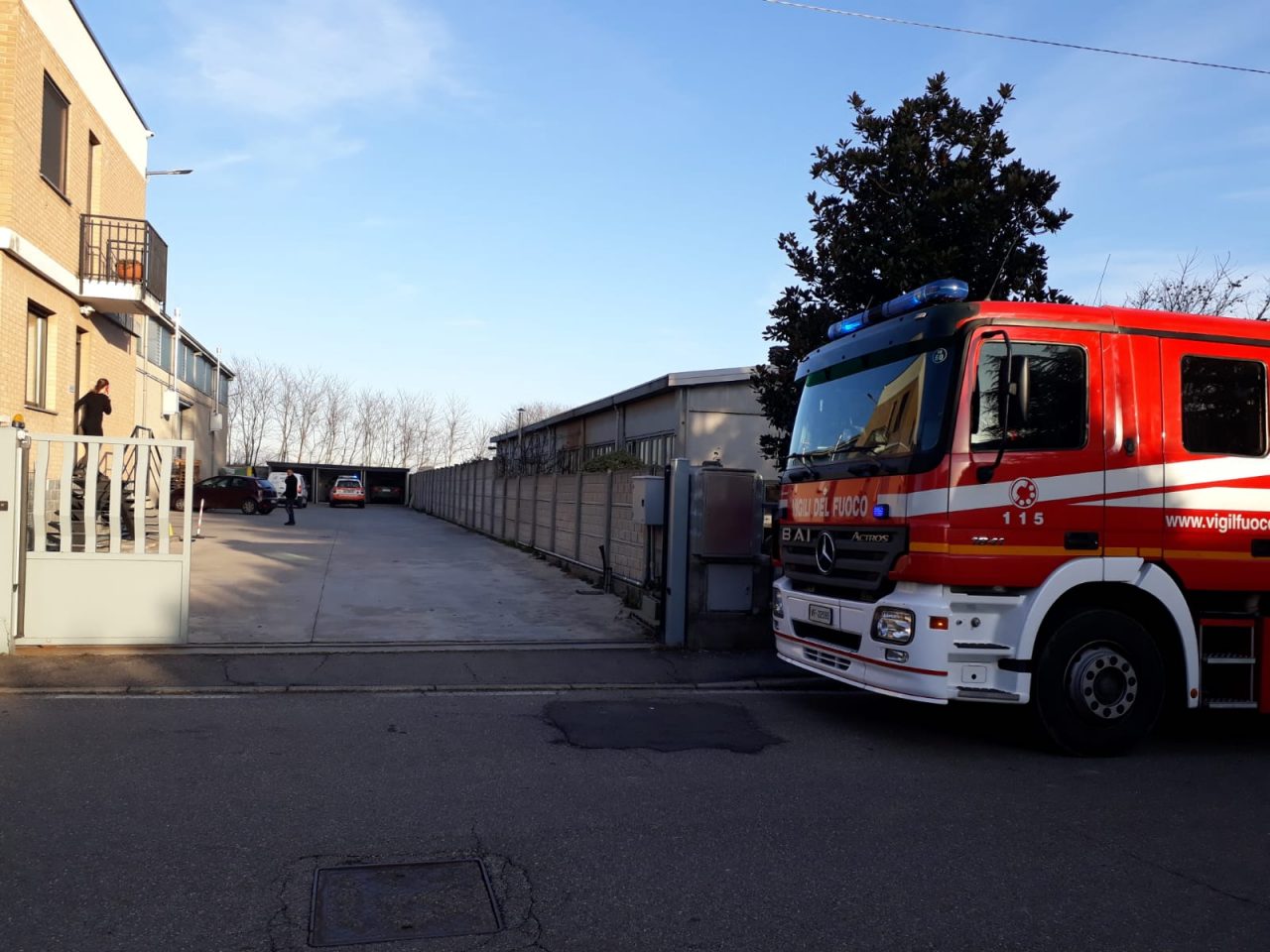 Infortunio sul lavoro: ferite da schiacciamento per un giovane