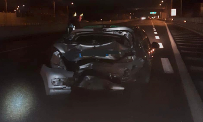 Incidente sulla A9 SIRENE DI NOTTE