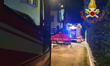 Principio di incendio a Figliaro, soccorsa una persona