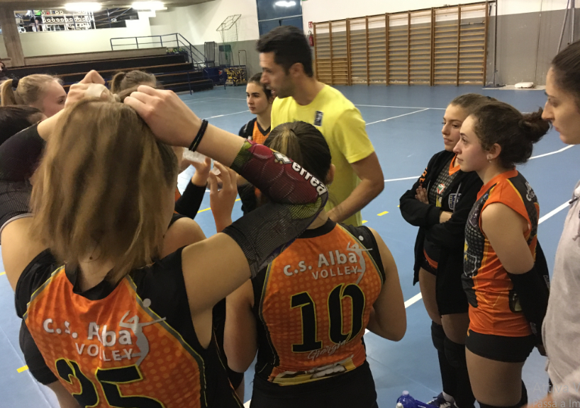 Albese Volley a segno Under18 e Under13 arancioni