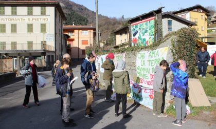 Presidio a Barni per salvare l'orto di don Emilio