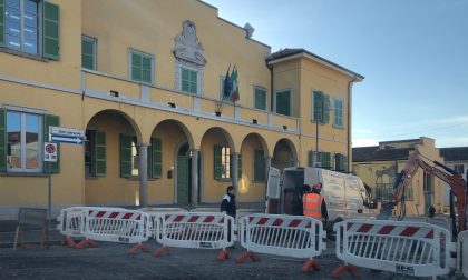 Viabilità modificata per il cantiere in centro