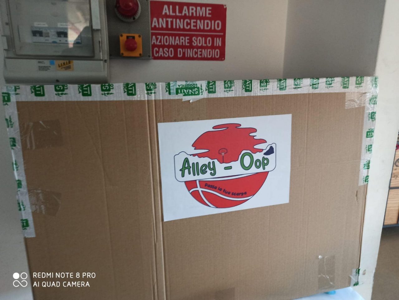 Pol Comense e Alley-Oop insieme per l’iniziativa “Passa la tua scarpa!”