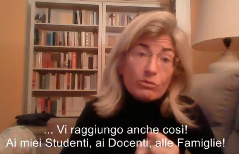 La preside agli studenti: “Se occorre faremo didattica a distanza, non siamo in vacanza” VIDEO