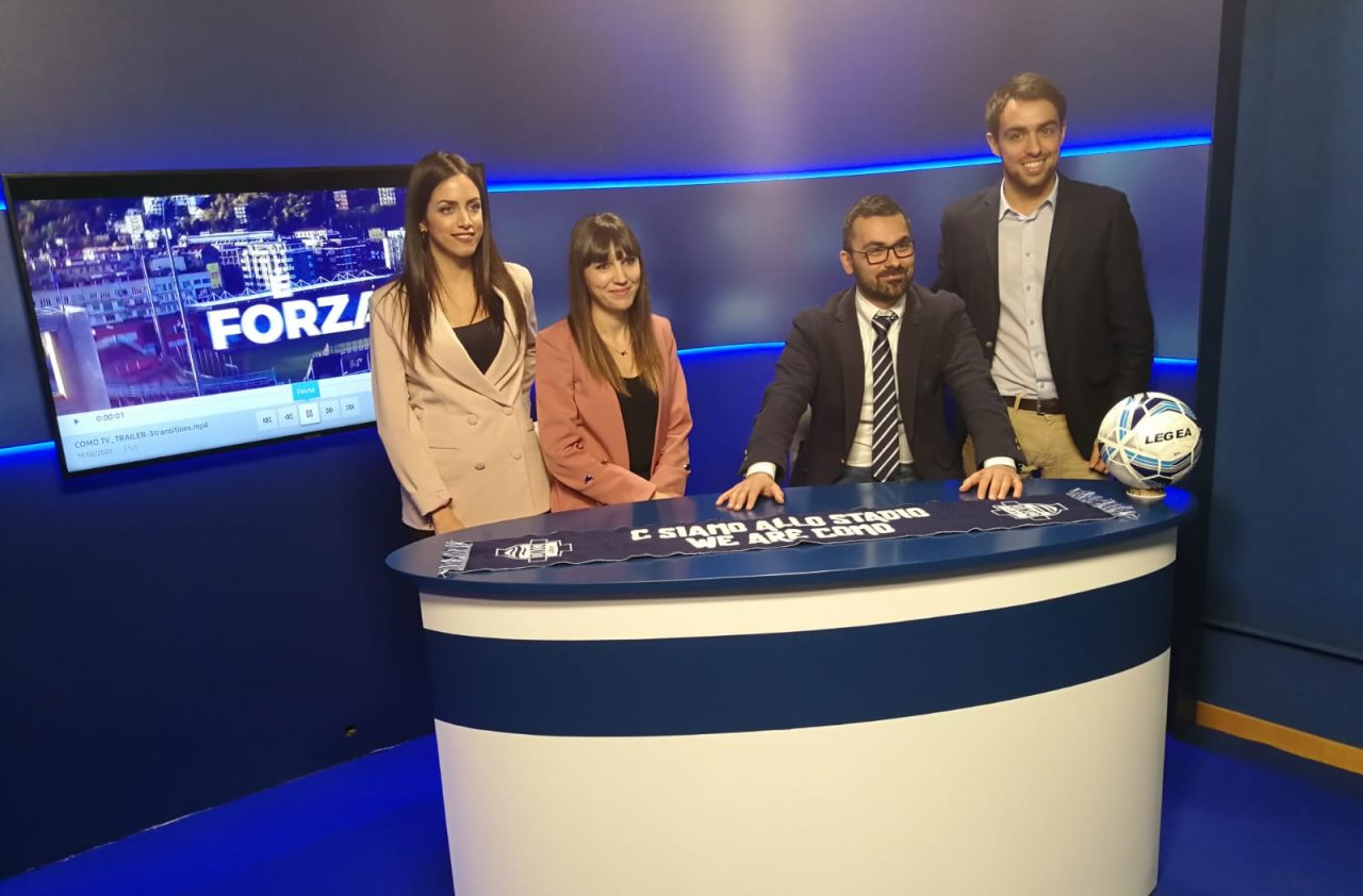 Nasce Como Tv ma non è solo calcio. Ci saranno la città, le persone, film e serie tv